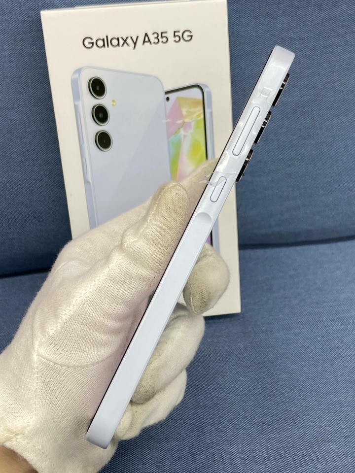 SAMSUNG A35 6+128G 5G 二手三星拍照手機 水藍色