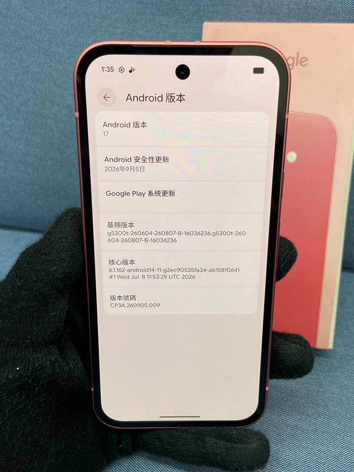 保固長 Google Pixel 9a 8G+128G 紅色谷歌5G手機 Pixel9 a 台灣公司貨 35413