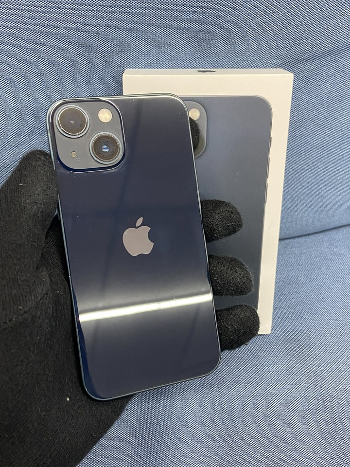 Apple IPhone 13 mini 128G蘋果手機 小螢幕旗艦手機 iPhone13 Mini 黑藍色