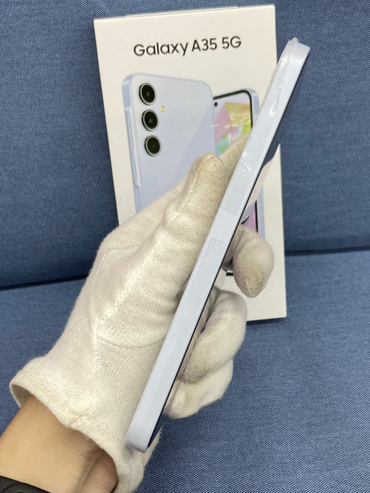 SAMSUNG A35 6+128G 5G 二手三星拍照手機 水藍色
