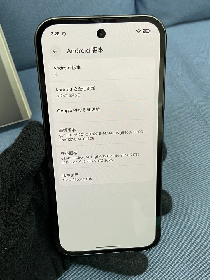 剛買保固長 Google Pixel 10a 5G 8G/256G 黑色 Pixel10a 台灣公司貨