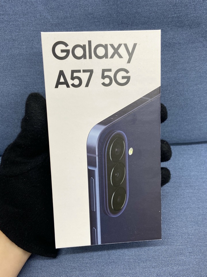 全新未拆 Samsung A57 8G+256G 5G手機 黑藍色 三星大容量手機