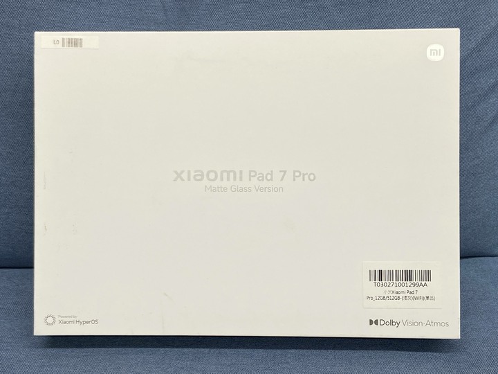 拆封新品保固長小米平板7 Pro 12G+512G Pad 7 WIFi版二手旗艦型大螢幕平板 台灣公司貨