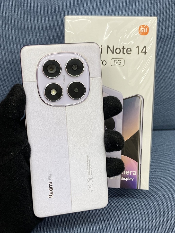 (外觀醜)小米Redmi Note 14 Pro 5G 12G+256G紅米 5G手機 紫色 Note14