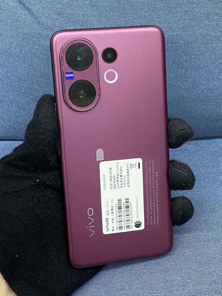 保固內 5G Vivo V60 12G/256G 5G攝影手機 紫色 台灣公司貨