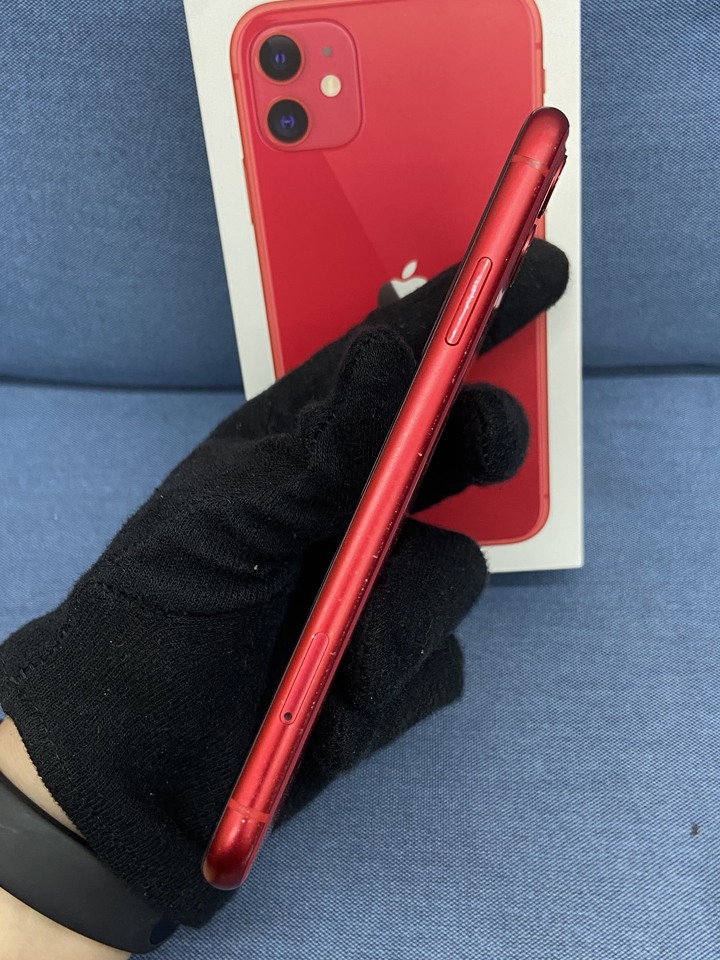 Apple IPhone 11 128G 二手6.1吋蘋果手機 iPhone11 盒裝紅色