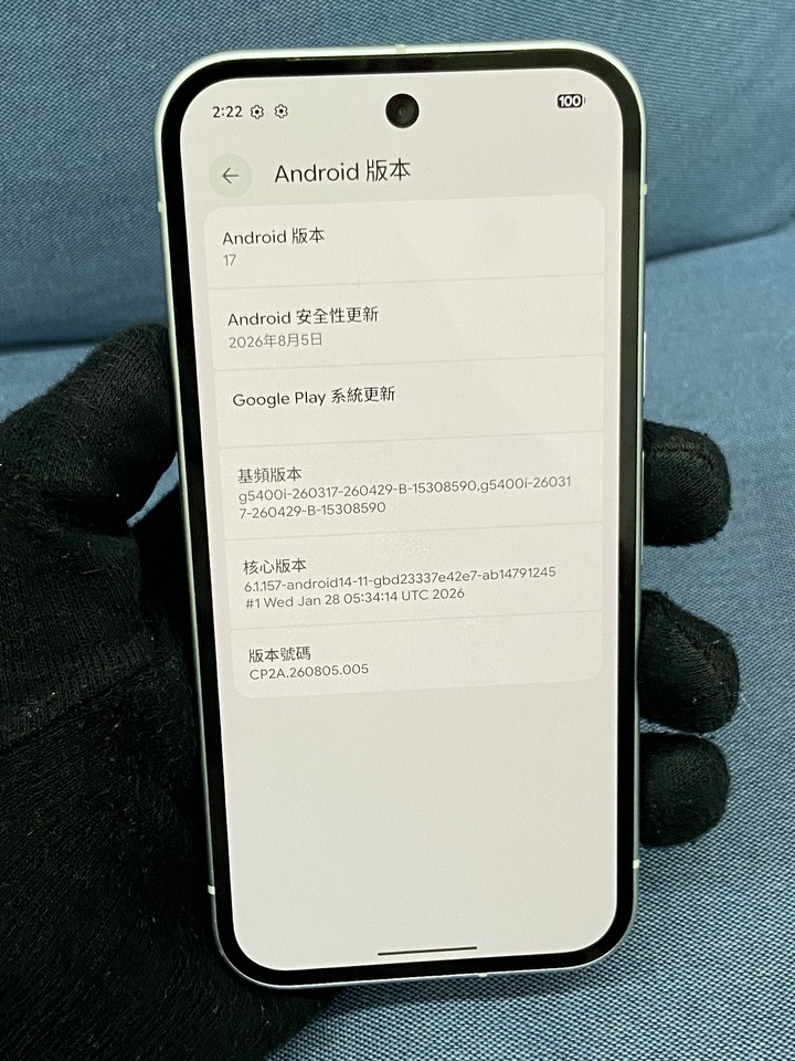 保固內Google Pixel 10a 5G 8G/128G 灰色 Pixel10a 台灣公司貨