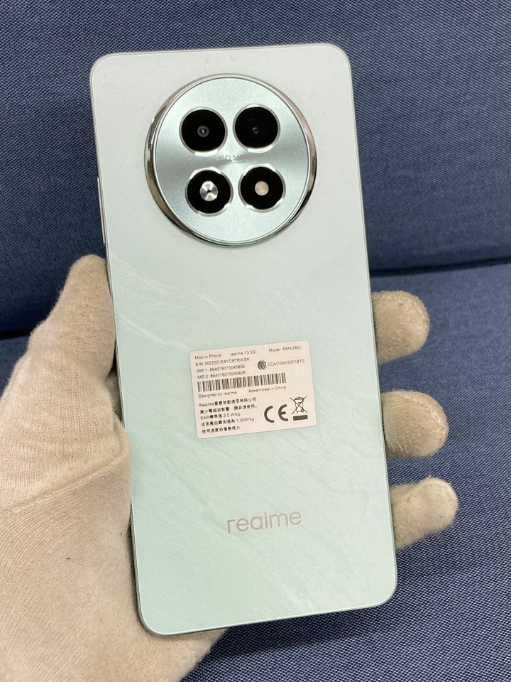 Realme 13 8G+256G 5G手機 Realme13 綠色 大電量手機 045836