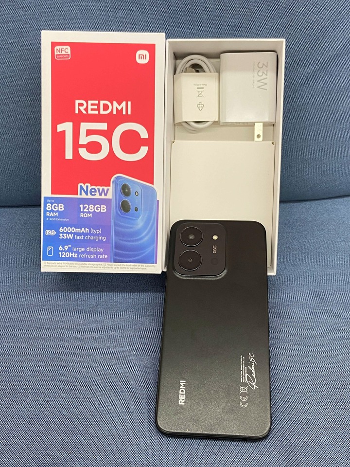 剛買保固長 小米 Redmi 15C 4G+128G 紅米 二手4G手機