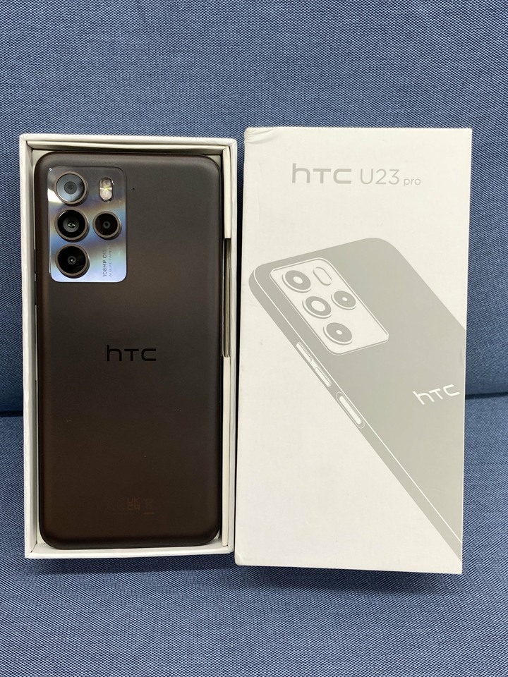 HTC U23 Pro 12G/256G 二手5G宏達電手機 咖啡色 盒裝