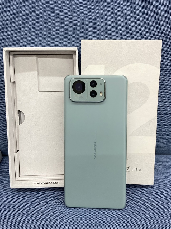 保固內 ASUS Zenfone 12 ultra 16G+512G 二手華碩5G旗艦手機 綠色 Zenfone12