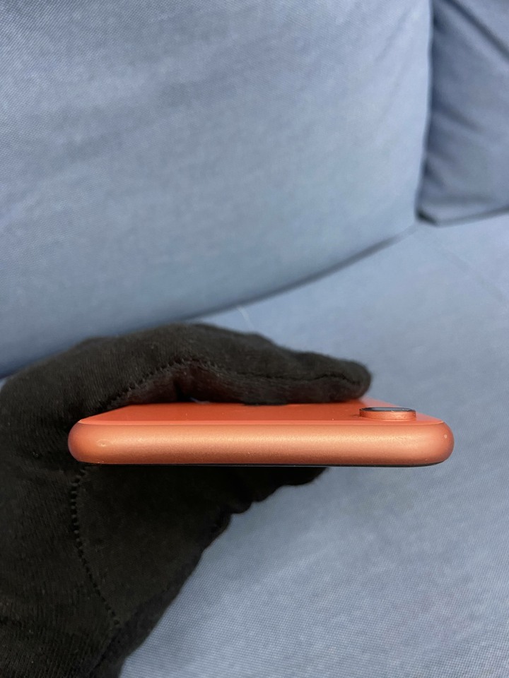 Apple IPhone XR 128G 橘色 6.1吋蘋果手機 4G手機 電池88%