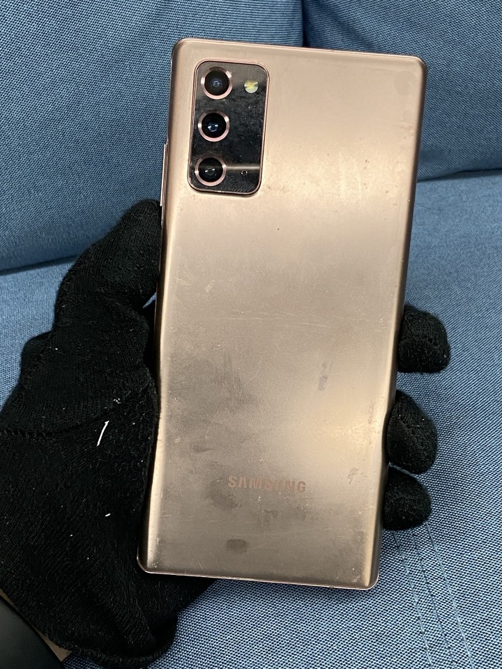 Samsung Note 20 5G 二手金色三星觸控筆旗艦手機 note20