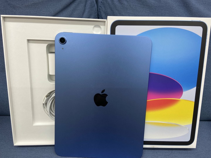 剛買保固長 Apple IPad 11 (A16) 128G 藍色 蘋果大螢幕平板 iPad11 WIFI版 台灣公司貨