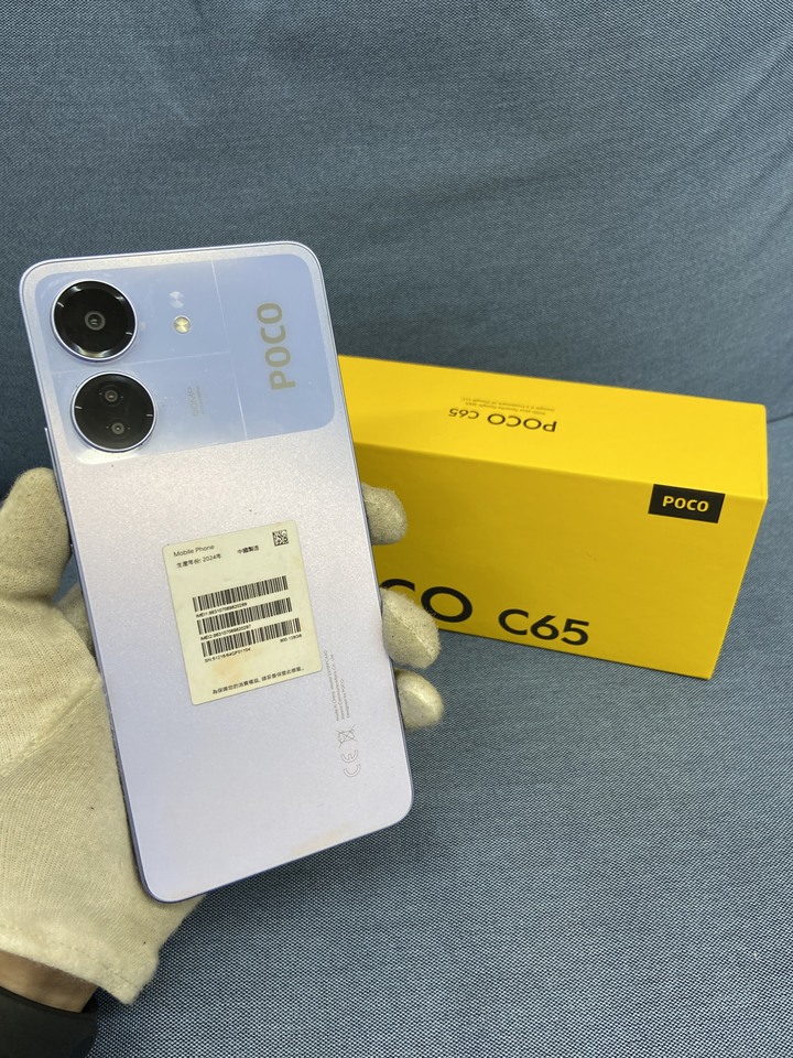 POCO C65 6G+128G 小米4G手機 紫色 二手手機
