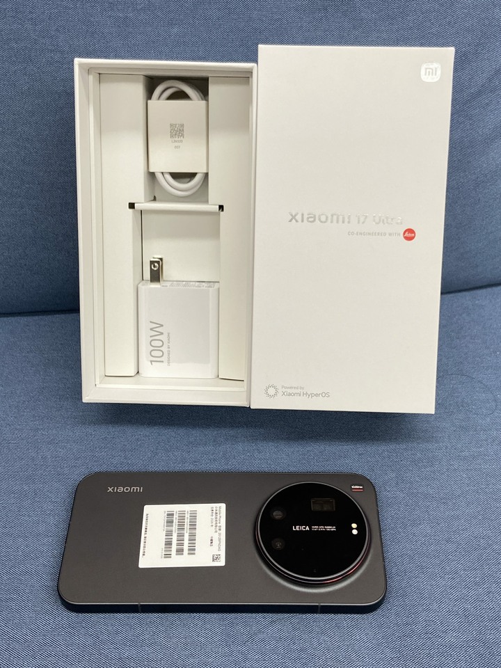 兩年保固少用小米 Xiaomi 17 Ultra 小米手機 電競手機 大容量黑色 17u