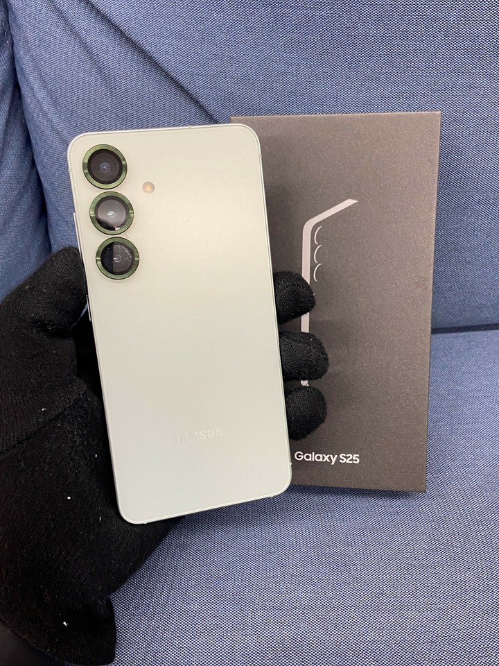 邊框痕跡 Samsung S25 12G+256G 5G 二手三星手機 綠色