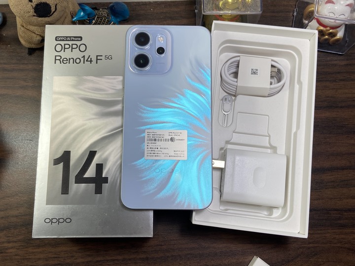 剛買保固長OPPO Reno 14F 8G+256G 二手美顏5G手機 Reno14 Reno 14