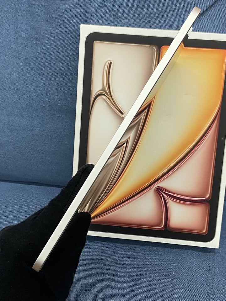 保固內Apple IPad Air 7 11吋 M3 128G 蘋果平板 2025 星光色 WIFI版 M59XW
