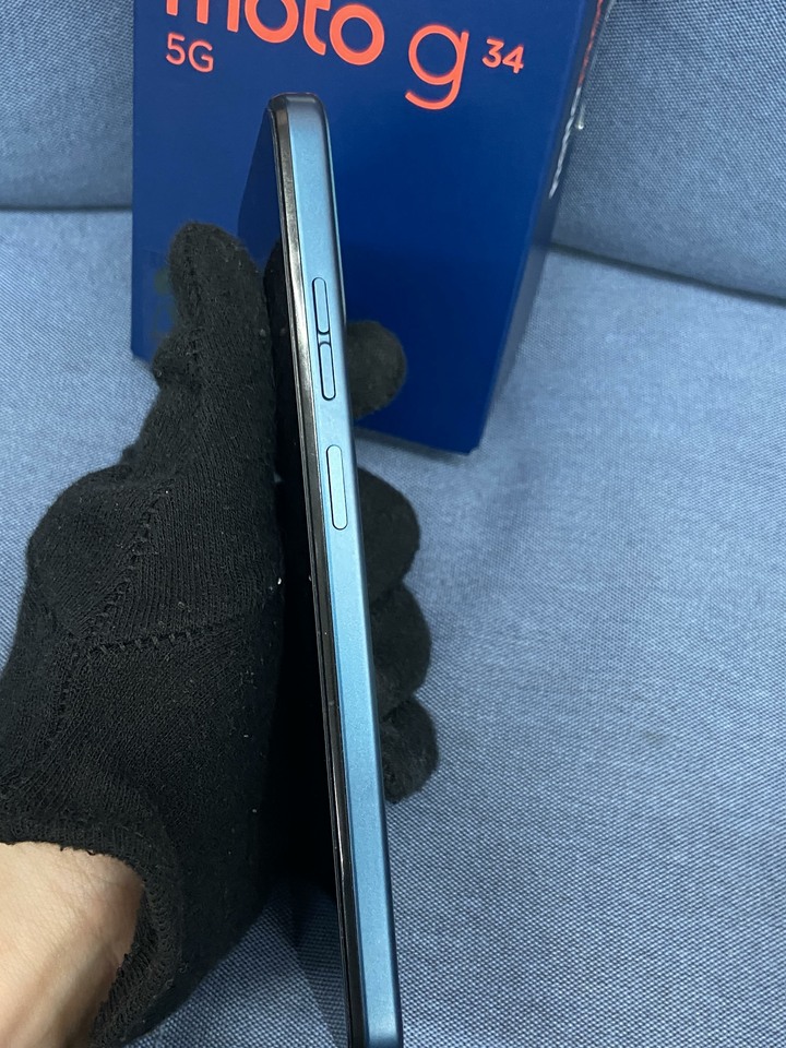 摩托羅拉 Motorola G34 4G+64G 5G手機 孔雀綠 Esim