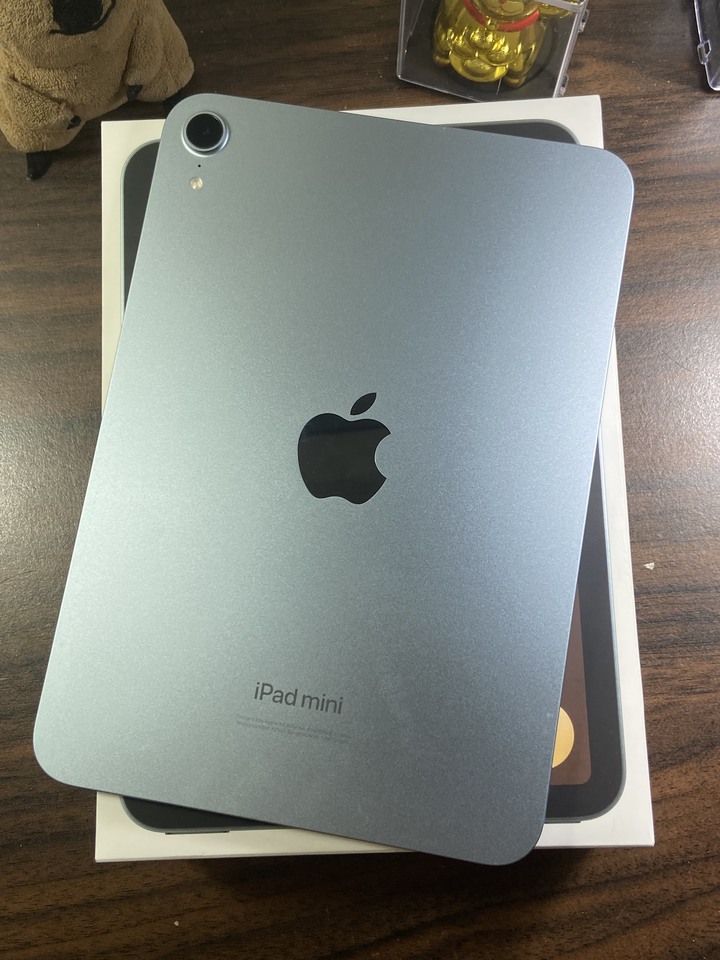 保固兩年Apple IPad Mini 7 128G Mini7蘋果平板 二手WIFI版 藍色