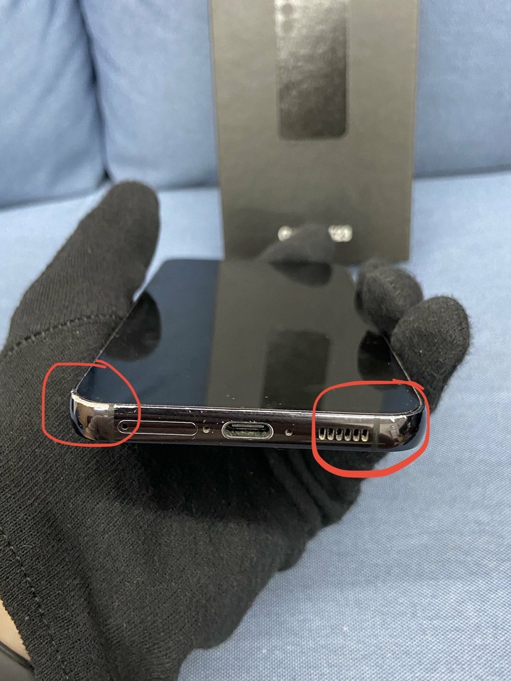 下邊框磨損 Samsung S23 5G 三星256G 旗艦手機 黑色 盒裝