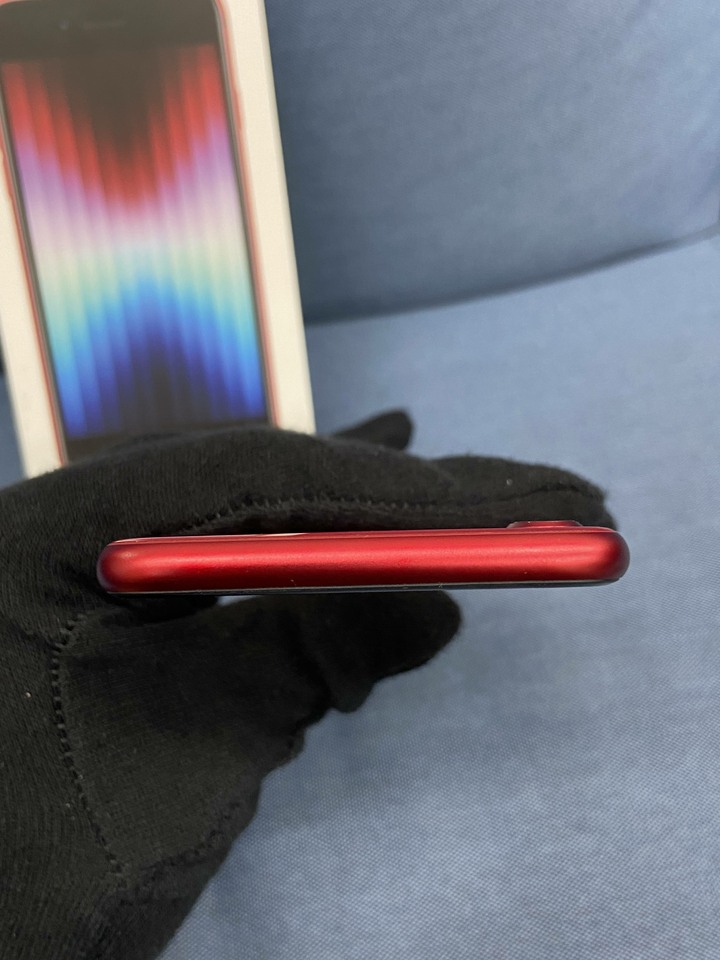 盒裝Apple IPhone SE3 SE 3 64G二手蘋果5G手機 2022 第三代 紅色 647382