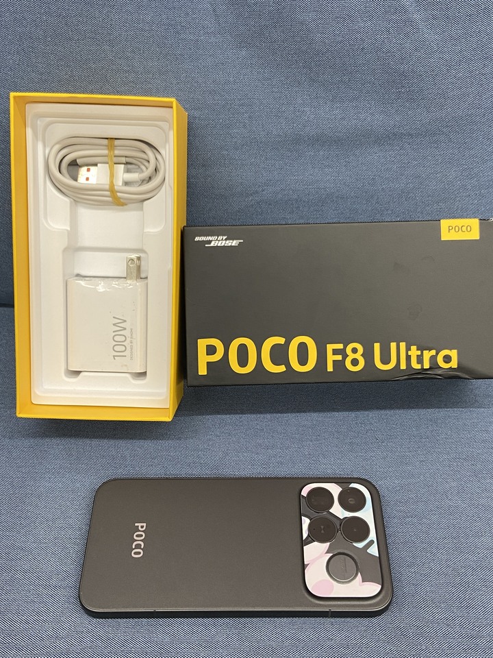 保固長 POCO F8 ultra 16G+512G 小米手機 電競手機 大容量 黑色