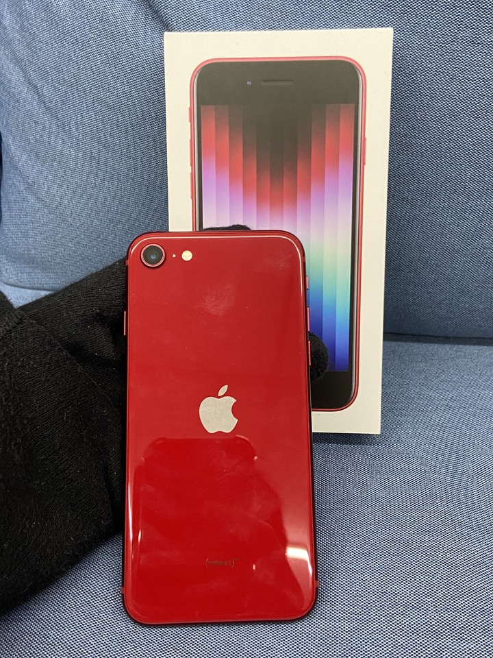 Apple IPhone SE3 SE 3 64G二手蘋果5G手機 2022 第三代 紅色