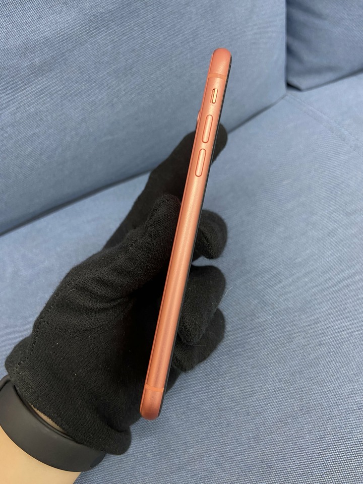 Apple IPhone XR 128G 橘色 6.1吋蘋果手機 4G手機 電池88%