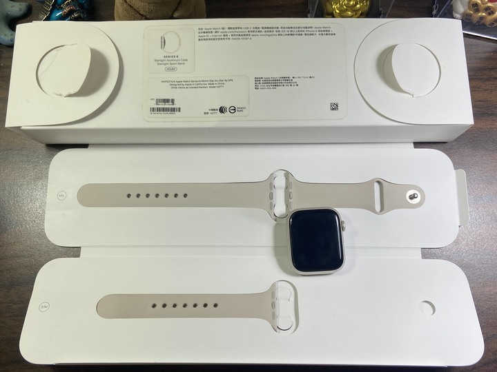 Apple Watch S8 Series 8 GPS 45mm蘋果手錶 大螢幕智慧型手錶