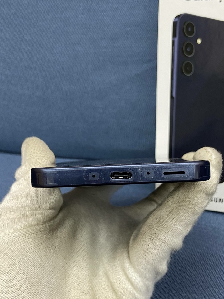 SAMSUNG A35 6+128G 5G 二手三星拍照手機 黑藍色 盒裝漂亮