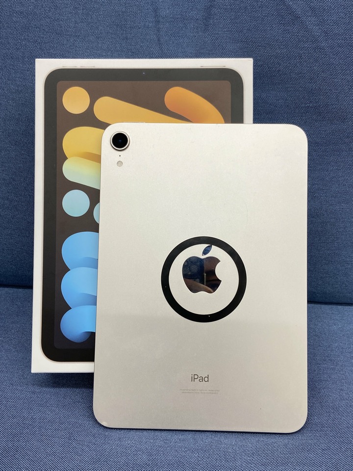 Apple IPad Mini 6 64G Mini6蘋果平板 二手WIFI版 星光色 電池佳盒裝
