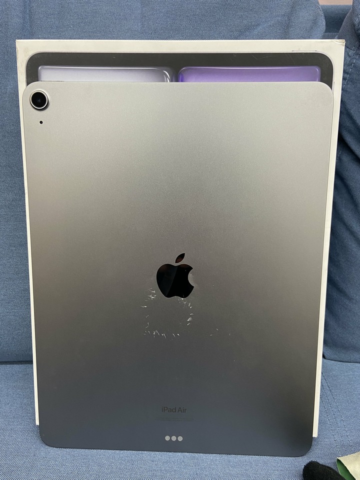 Apple iPad Air 6 13 128G M2 13吋 2024 Air6 蘋果平板 WIFI版 灰色KGTQQ