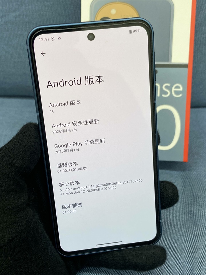 剛買保固長 Sharp AQUOS sense10 sense 10 藍色拍照手機 保固長