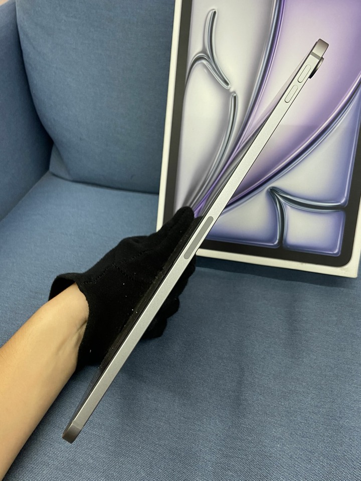 插卡版通話版5G Apple iPad Air 6 128G M2 2024 Air6 11吋蘋果平板 黑色J0JH1