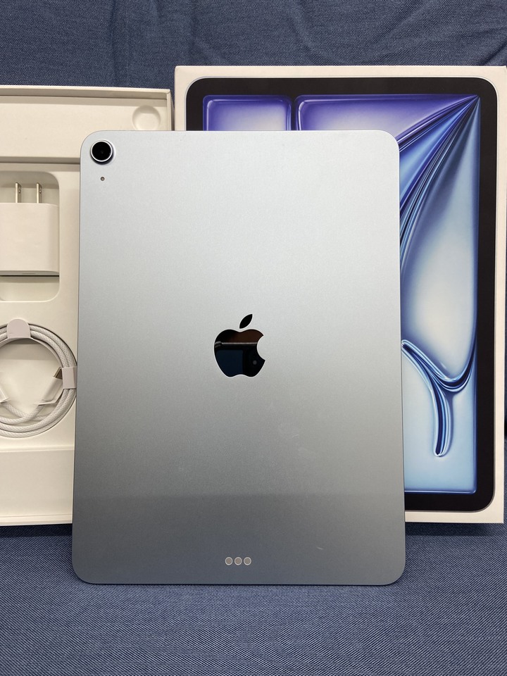 保固長 Apple蘋果iPad Air 7 M3 11吋 Wi-Fi 128G 2025蘋果平板電腦 Air7藍色
