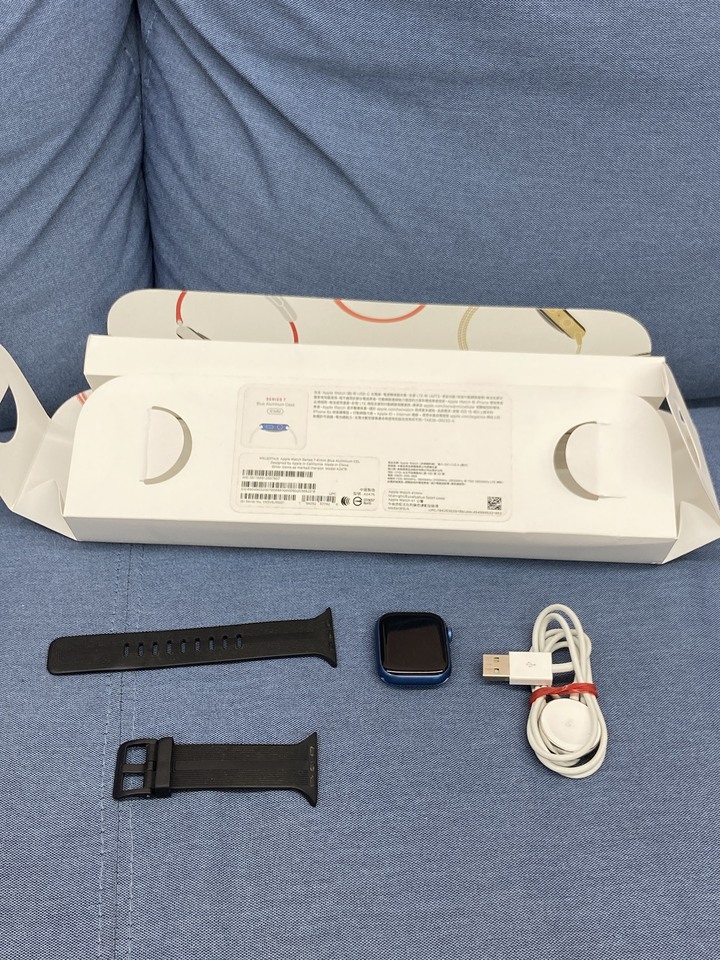 Apple Watch S7 Series 7 LTE 41mm蘋果手錶 藍色 小顆 Series7 GPS