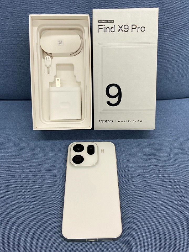 兩年保固長 OPPO Find X9 Pro 16G+512G 二手5G美顏手機 台灣公司貨白色
