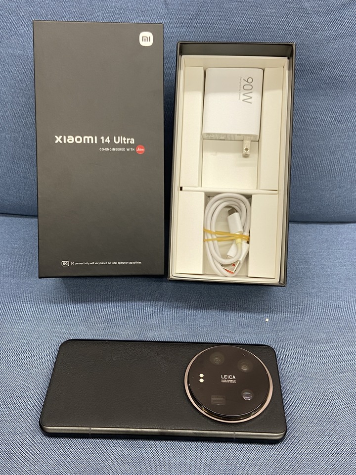 Xiaomi 14 Ultra 16GB/512GB 二手小米旗艦級手機 14U 盒裝 黑色