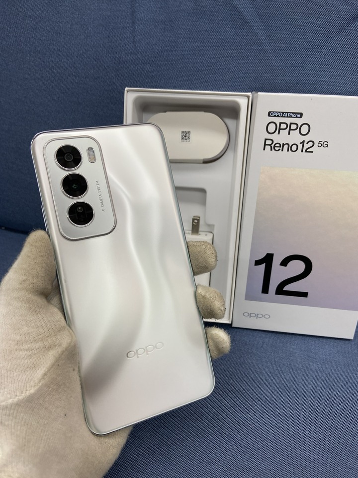 OPPO Reno 12 12G+512G 5G手機 銀色 曲面美顏手機 Reno12