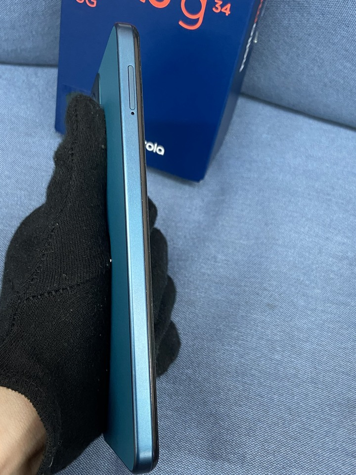 摩托羅拉 Motorola G34 4G+64G 5G手機 孔雀綠 Esim