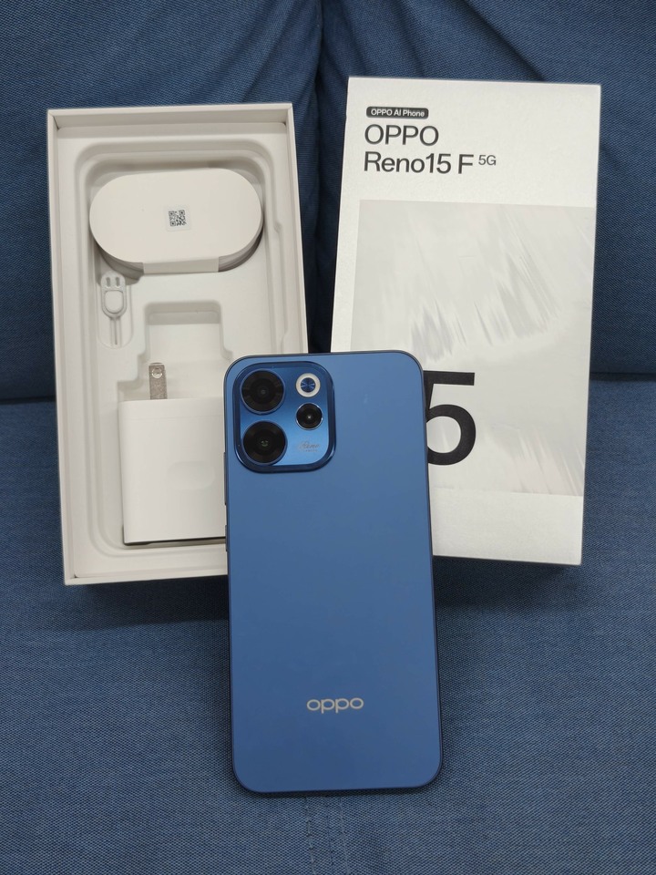 保固長OPPO Reno 15 f 12G+256G 5G手機 深藍色 美顏手機 Reno15f Reno15f