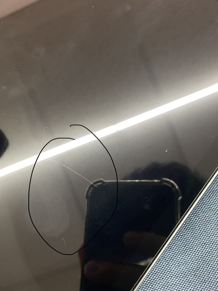 (螢幕刮傷)Apple IPad Mini 7 256G Mini7蘋果平板 WIFI版 黑灰色 台灣公司貨 H93G4