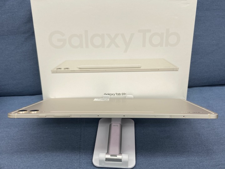 鍵盤皮套組Samsung Tab S9 Plus Wi-Fi S9+三星旗艦平板 金色大螢幕平板 12.4吋 R52W7