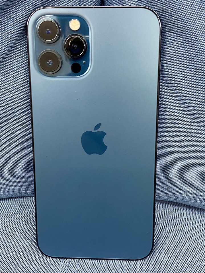 Apple IPhone 12 Pro Max 256G 6.7吋蘋果手機 單機 藍色 F2LG6