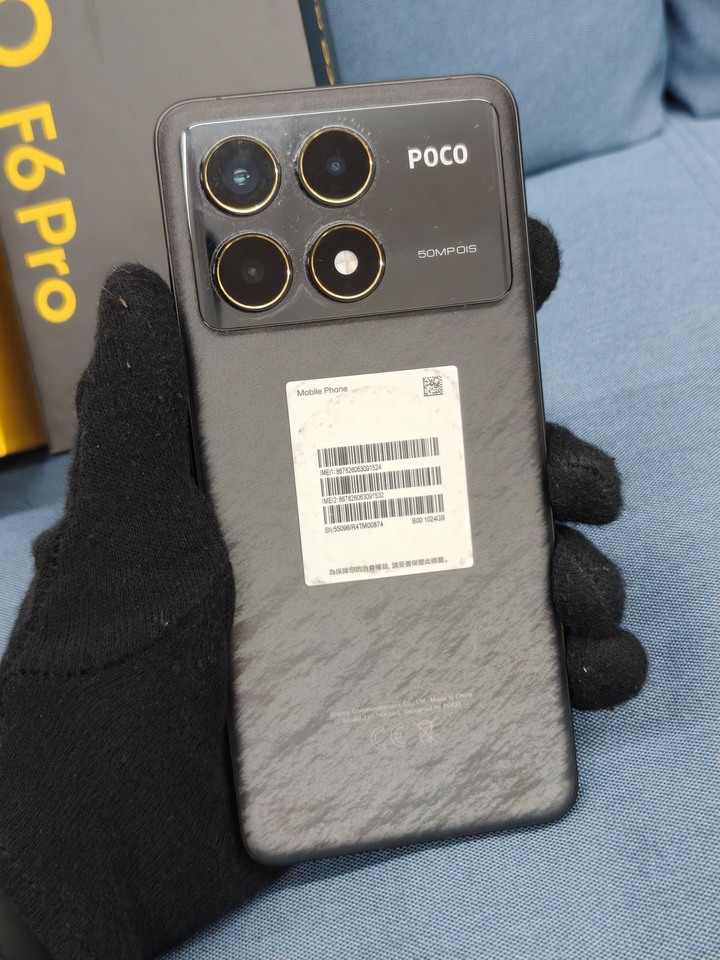POCO F6 Pro 16G+1TB 小米手機 二手手機 黑色 盒裝 8 Gen 2