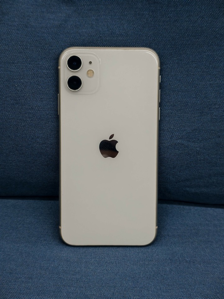 ((無臉部辨識) Apple IPhone 11 128G 二手蘋果6.1吋白色手機 iPhone11