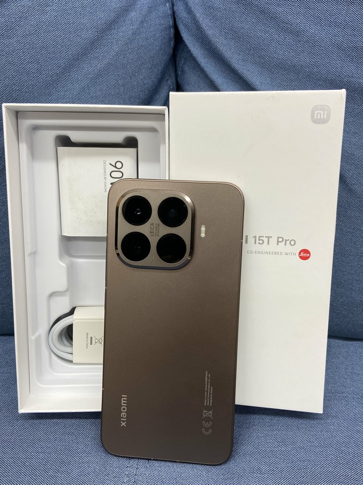 保固內 小米15t Pro 512G 5G旗艦手機 金色 二手