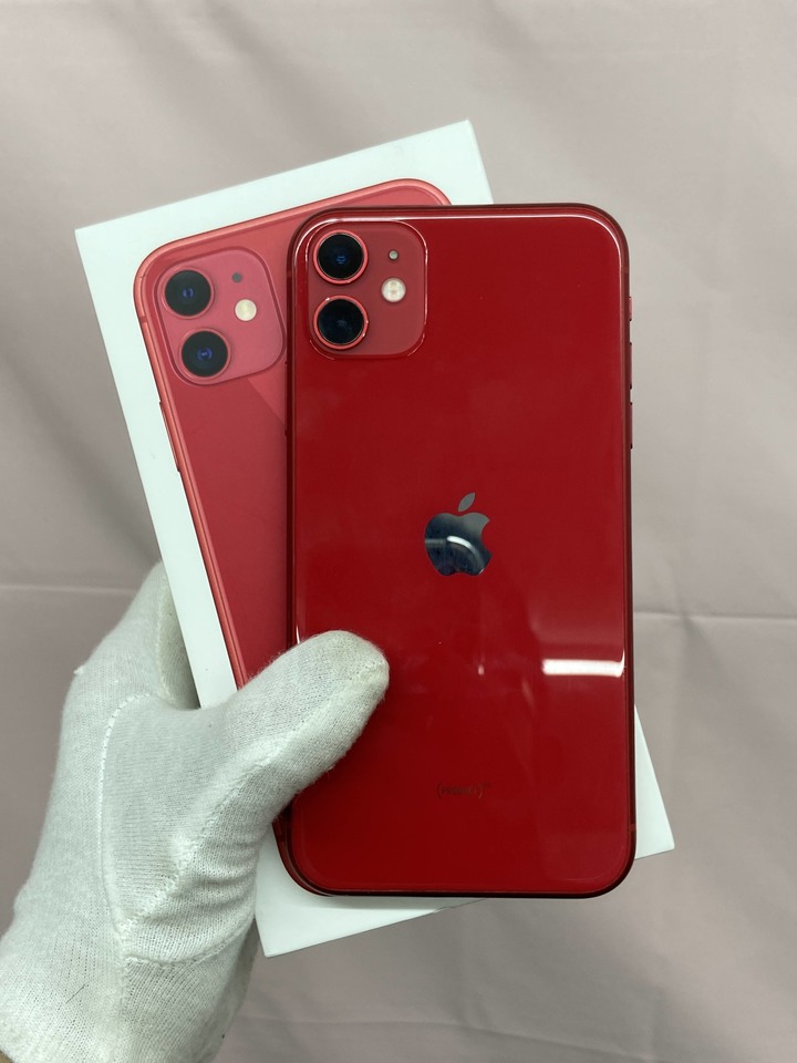 Apple IPhone 11 128G蘋果手機 6.1吋雙鏡頭手機 iPhone11 紅色